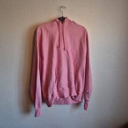 Pink Champion Hoodie Size L