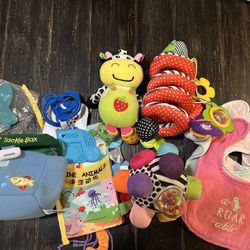 Baby Toys and Bibs