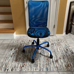 IKEA Desk Chair Blue Black