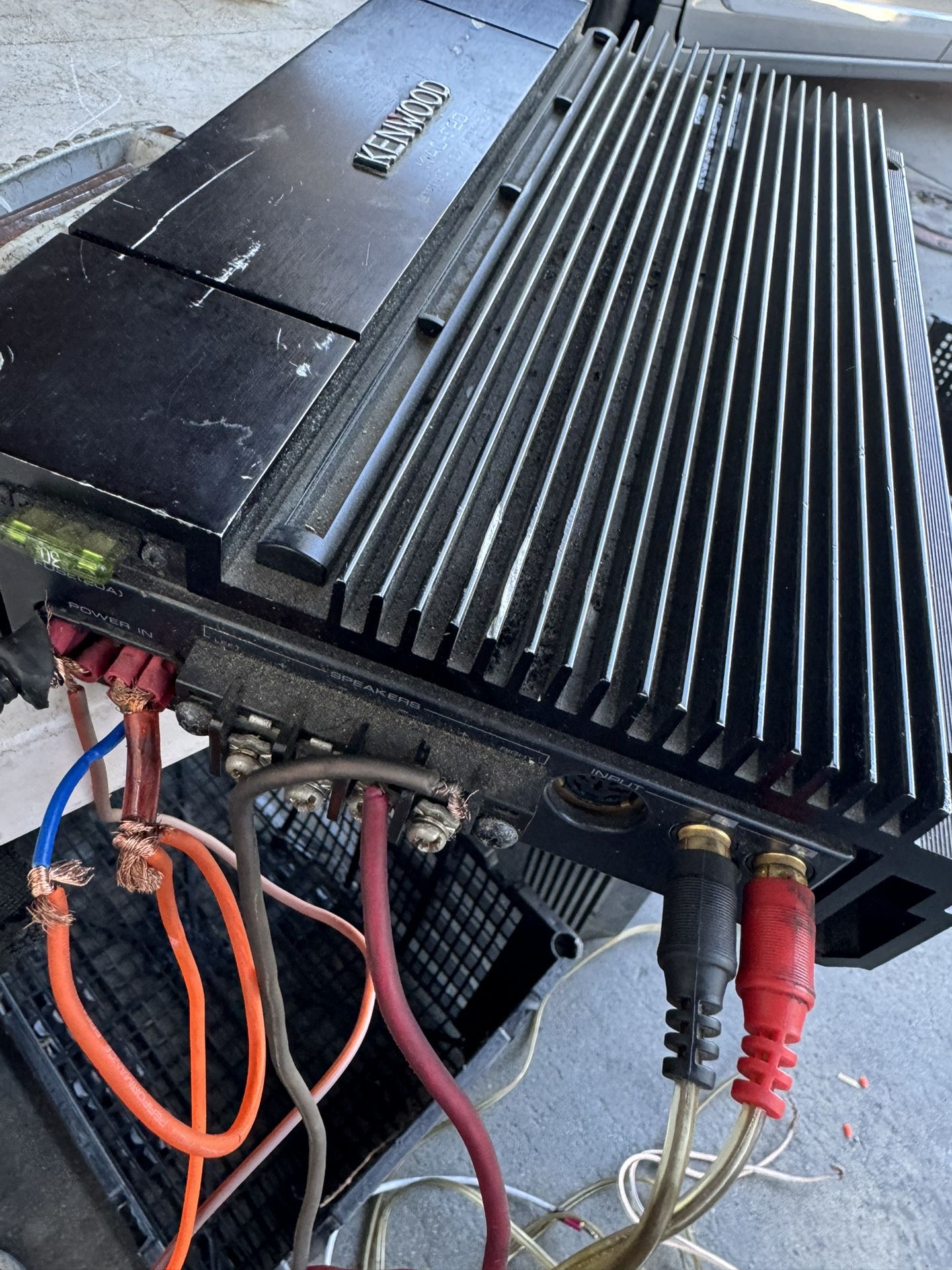 Kenwood 2chanels Old School Amp for Sale in El Monte, CA OfferUp