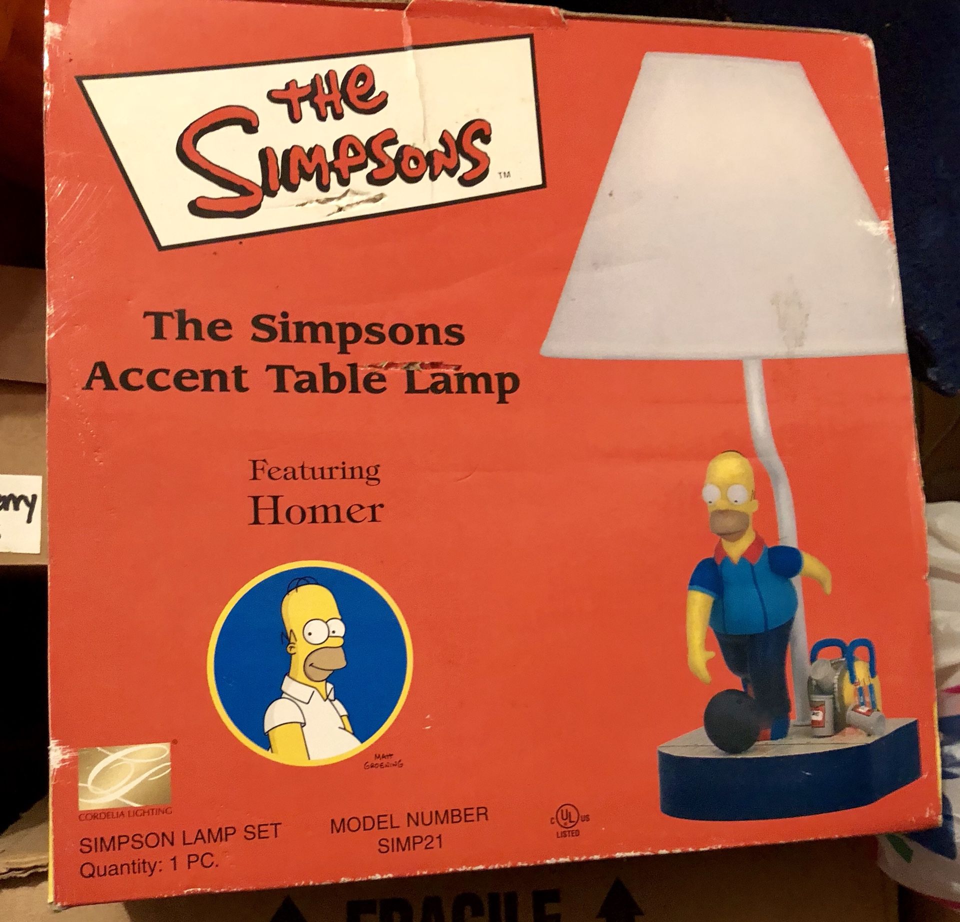 Classic Homer Simpson Lamp