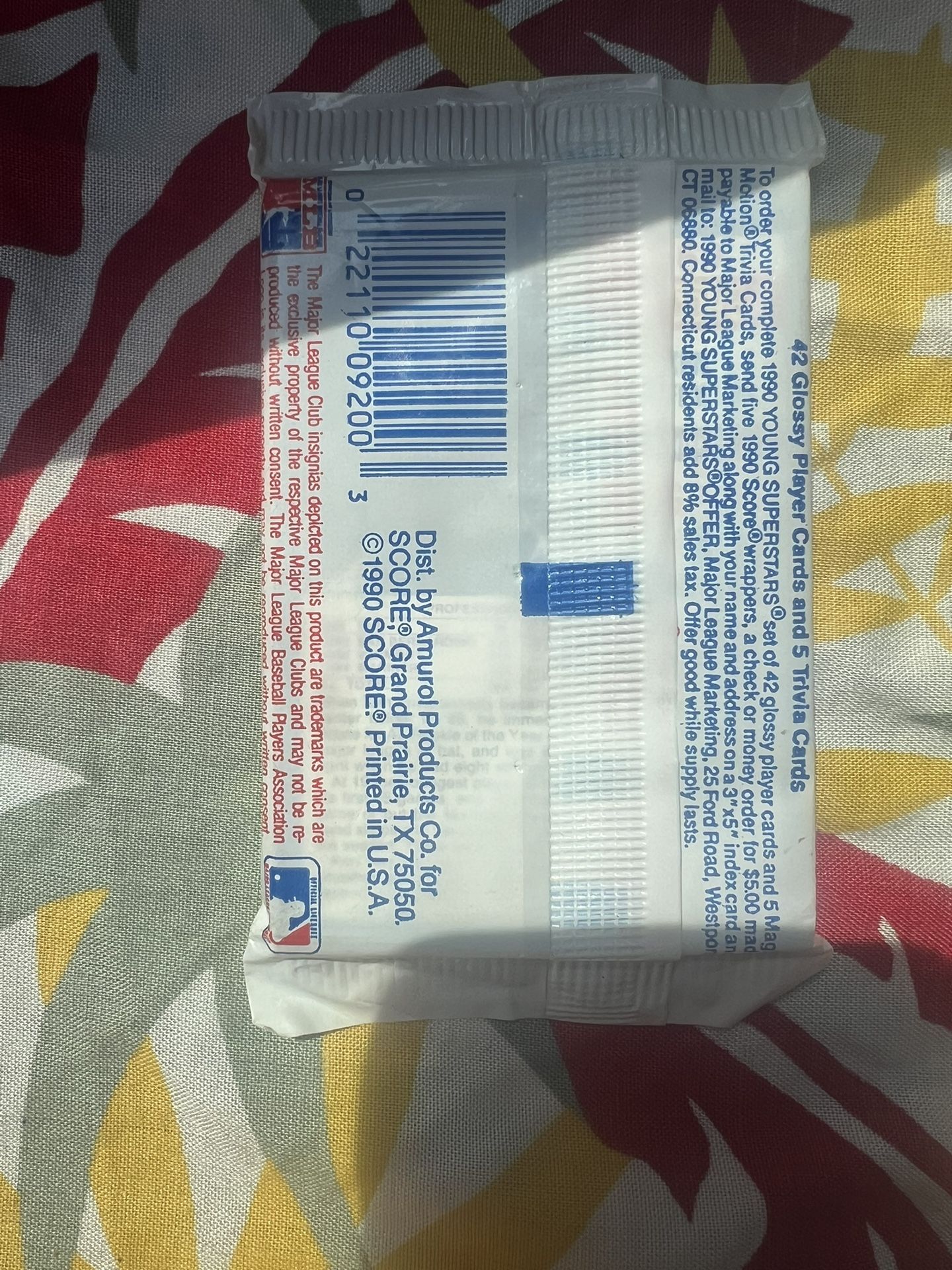 1990 Score Baseball Card Pack Ken Griffey Jr