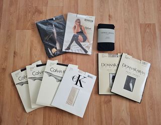 Designer Hosiery Lot - Wolford, Calvin Klein, Donna Karan, Giorgio Armani