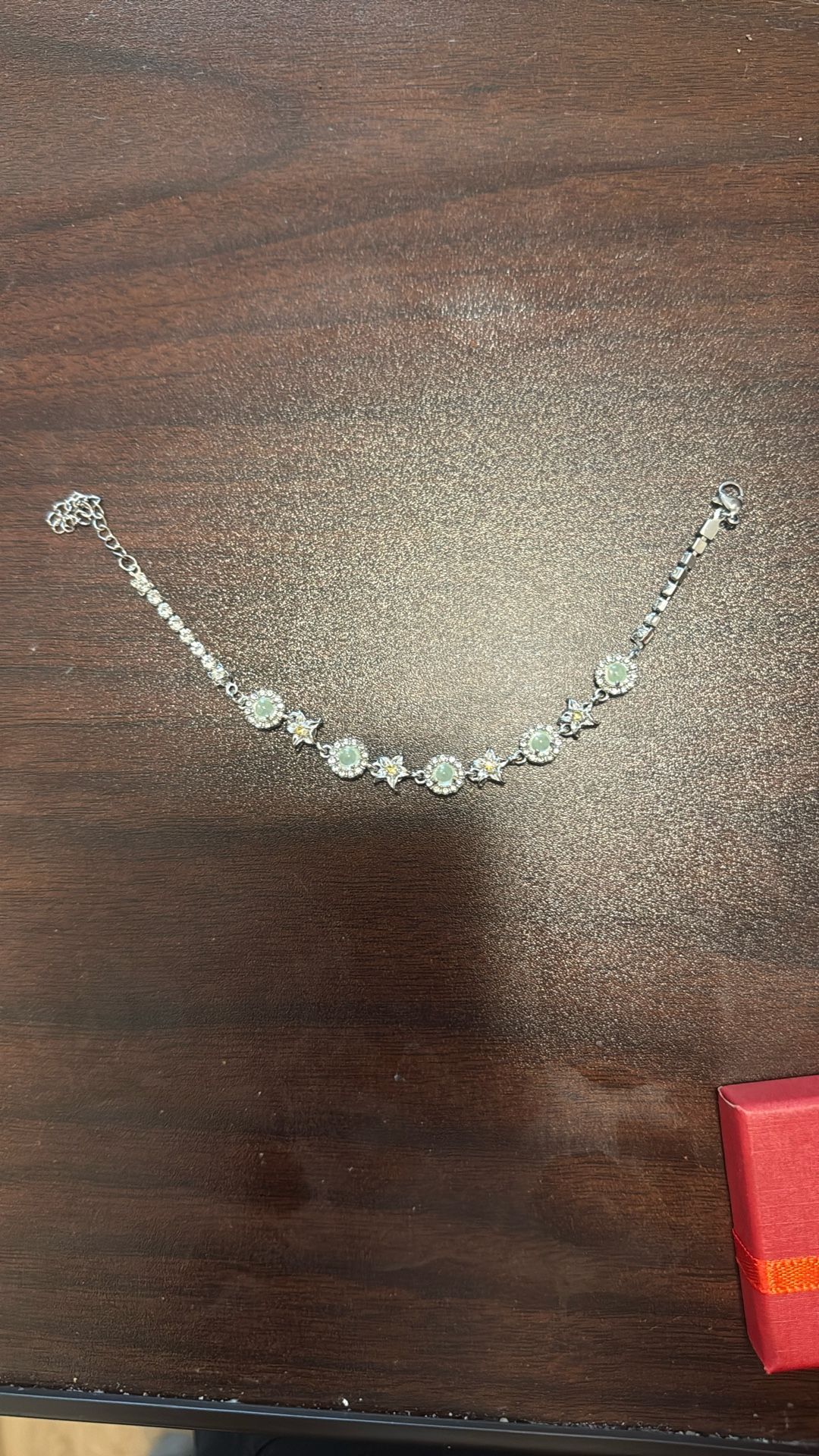 Opal Sterling Silver Bracelet