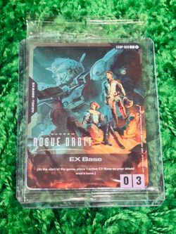 SDCC 2026 Gundam Rogue Orbit EX Base EXBP-029 Promo Exclusive Sealed