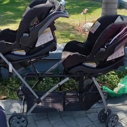 Twin Carrier, Car Seat & Stroller