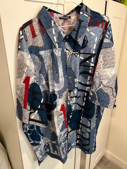 True Religion - New Graphic Print Button-Up Shirt