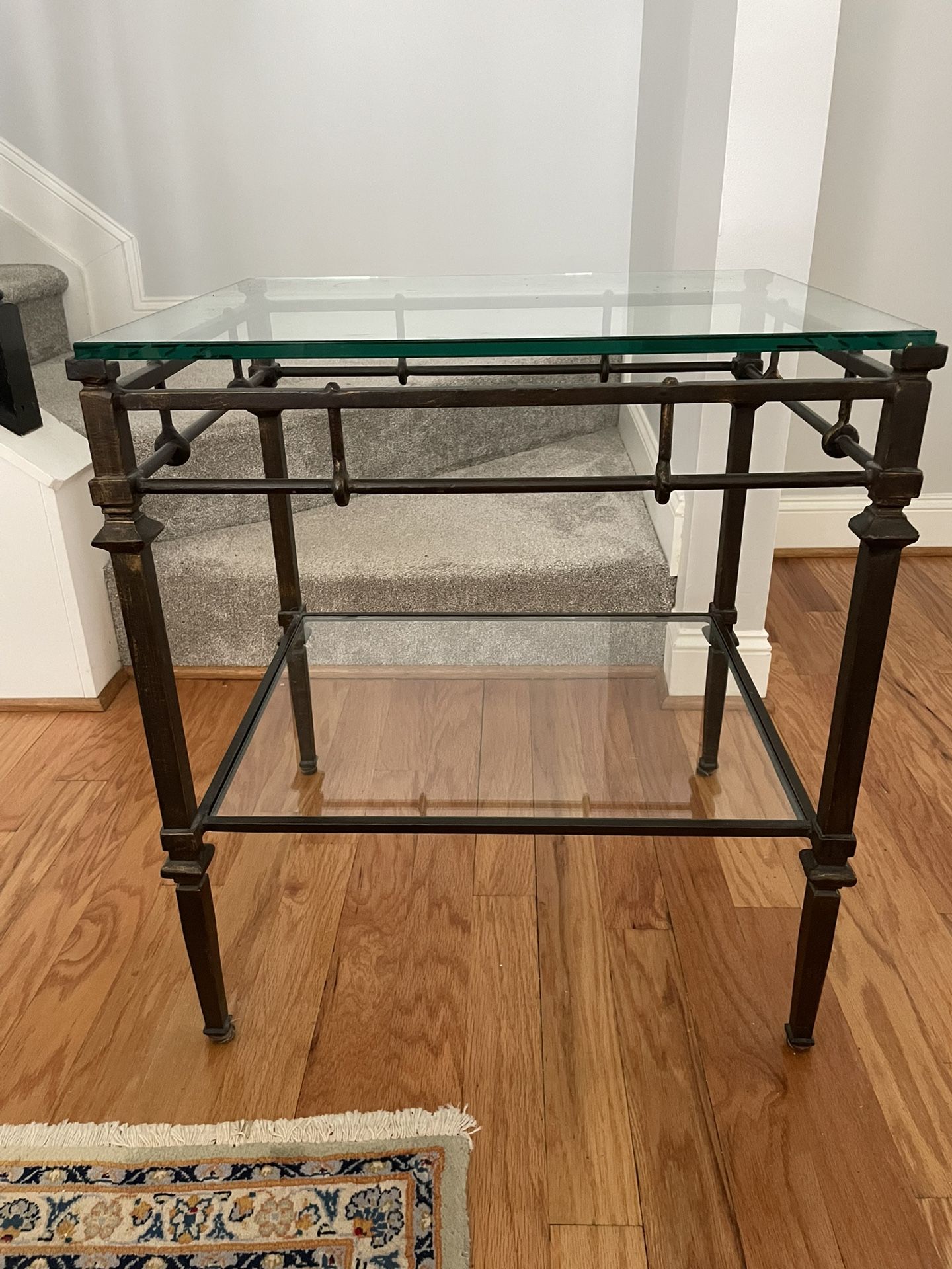 Iron End Table