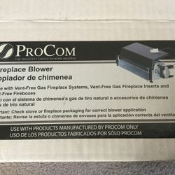ProCom Fireplace Blower NIB