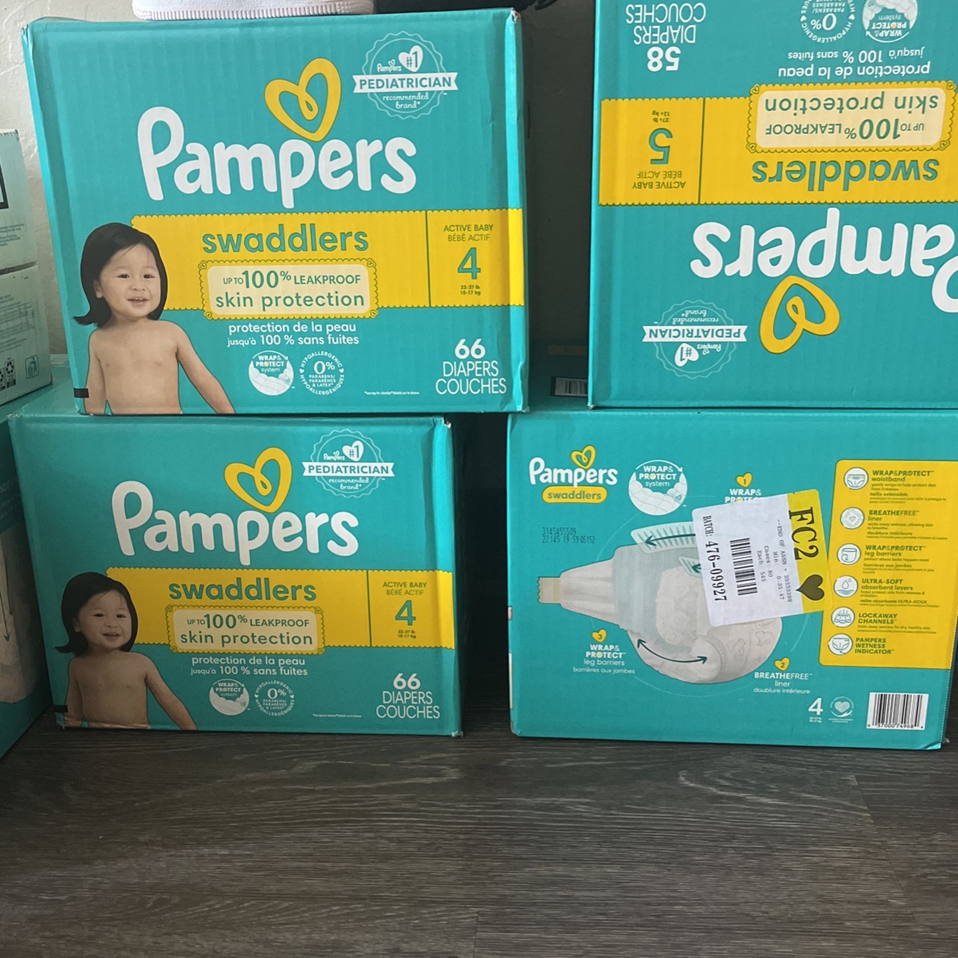 Pampers And Wipes