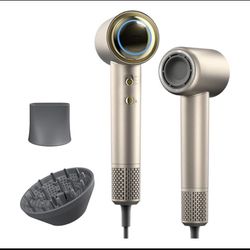 Tideway H11 Hair Dryer 110000 RPM Professional High-Speed, Rapid Drying Plasma Tech for Scalp Health, Lightweight Low Noise, Smart Temp Control, 4 Tem