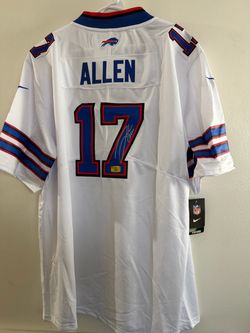 JOSH ALLEN SIGNED BUFFALO BILLS QB AUTOGRAPHED NIKE JERSEY W/COA - XXL - 32-1