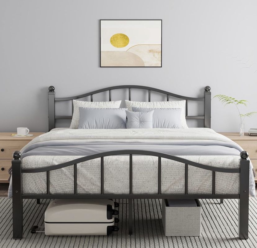 Queen Bed Frame Heavy Duty