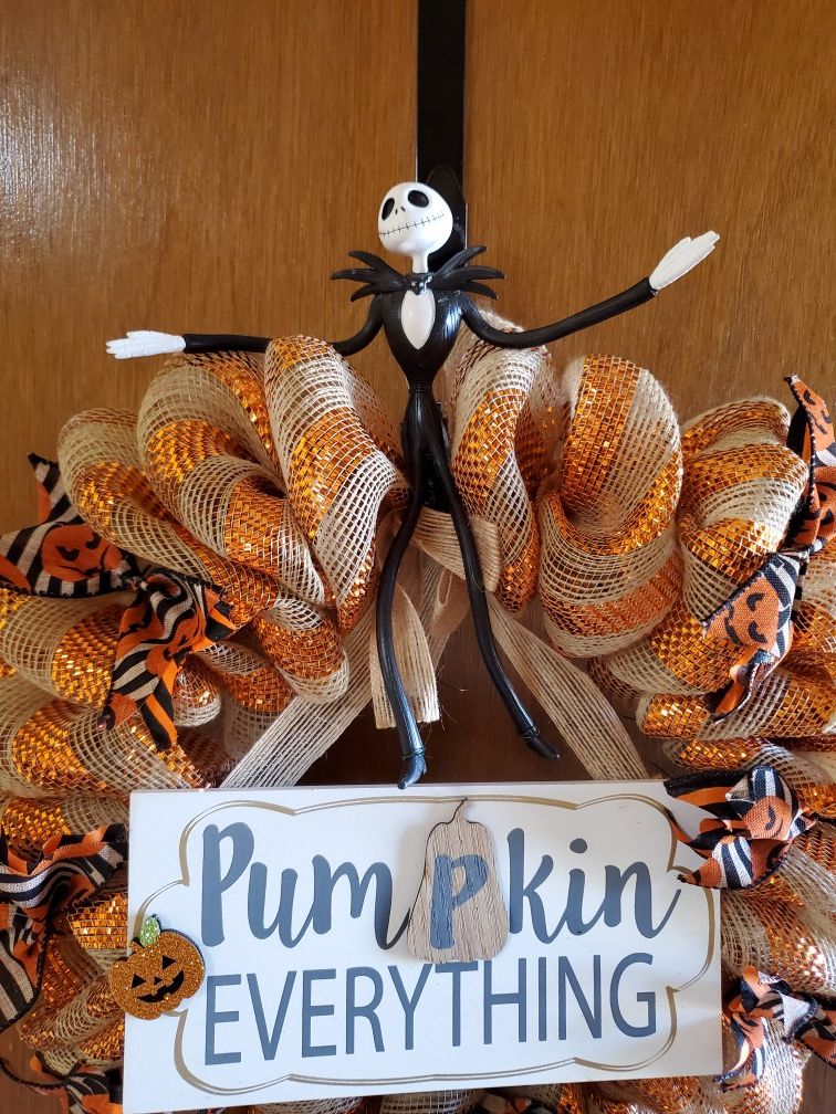 Pumpkin King wreath