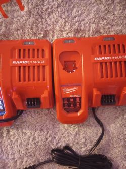 Milwaukee fast chargers $40 each
