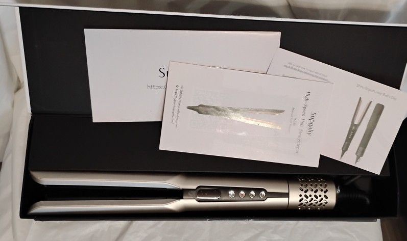 Air Hair Straightener 2 In 1 Wet To Dry Hair Dryer Straightener All Hair Types