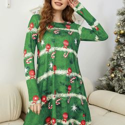 New Women Girls Ugly Christmas Sweater , Nightgown, Dress Medium Large Or X-Large 