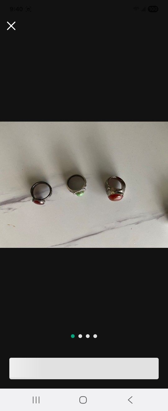 Gemstone Rings All For 70