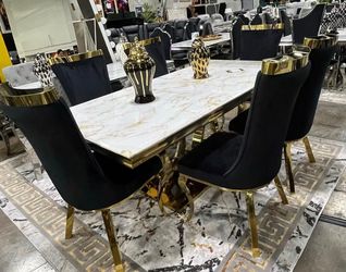BEAUTIFUL  7 PC DINETTE SET