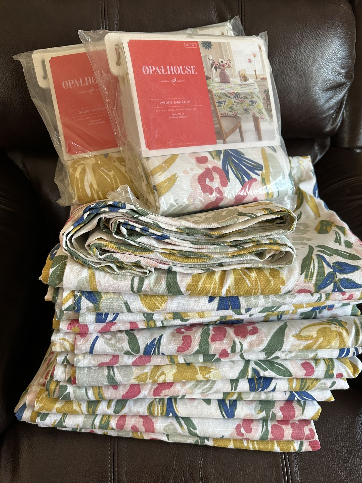16 Oblong Tablecloths! 60”X104”