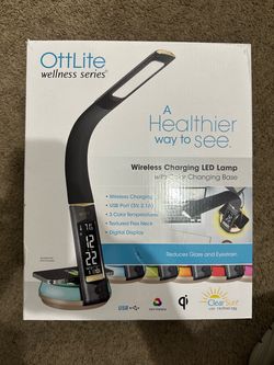Ottlite Wireless Charging LED Lamp