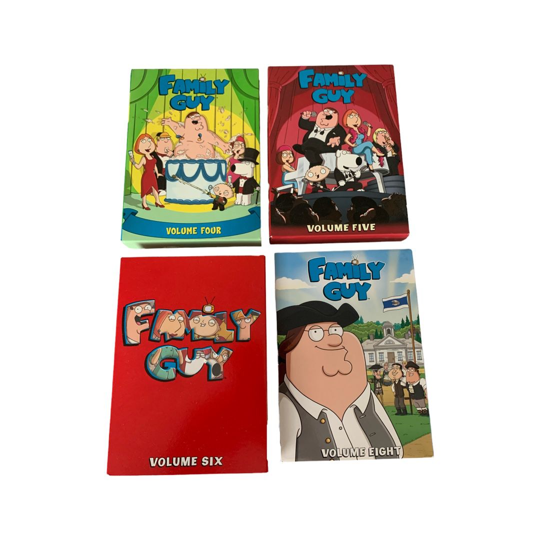 Family guy Volume 4-8 DVD | smoke free home | adult owned | $8 per vol