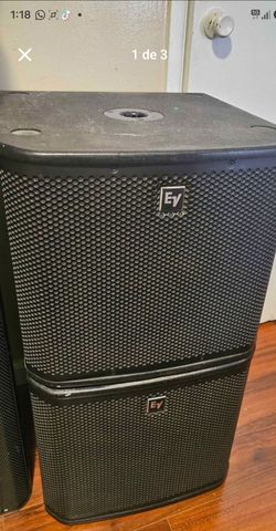 Un par de sub  EV zxa1 sub. pawere single 12"