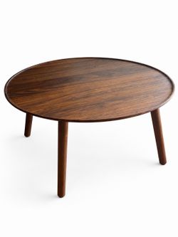 DWR Edge Solid Walnut Coffee Table