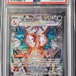 Charizard Obsidian PSA 9