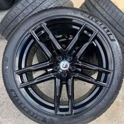 20” BMW M8 M5 Competition F91 F92 F93 Wheels Rims 810M Michelin PS4 Tires 2023
