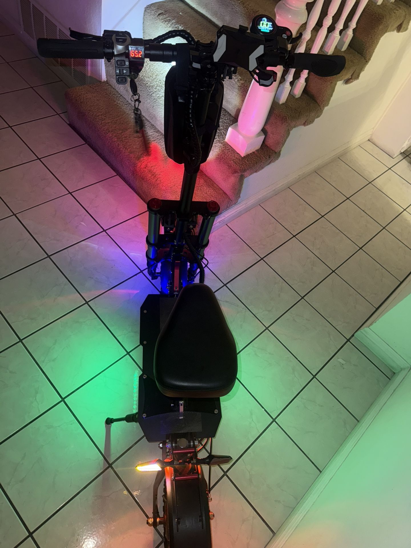 X5 75 MILES RANGE 60V 38AH 6000W DUAL MOTOR 11