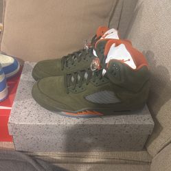 Jordan 5 Olive 