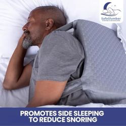 “New”Safe Slumber Anti Snoring Memory Foam Pillow(retail$59)