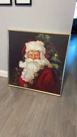 Santa Picture Frame From Hobby Lobby