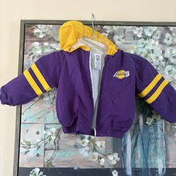 Size 24 months baby lakers jacket