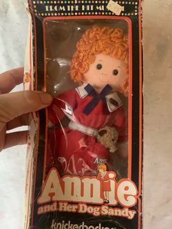 1977 Annie and Dog Sandy