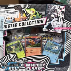 Christmas Gift Pokemon TCG Scarlet & Vio 10.5 Unova Poster Box