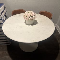 West Elm Marble Dining Table