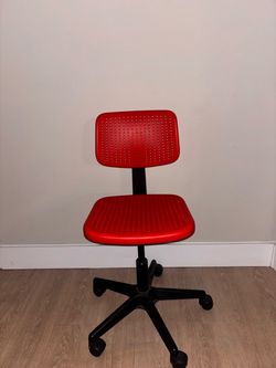 Ikea red chair