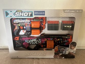 ZURU X SHOT SKINS Dart Blasters NEW (NERF Like) 