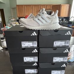 Women’s Adidas Ultraboost  1.0 Grey Glow Blue Sizes 7W - 8.5W