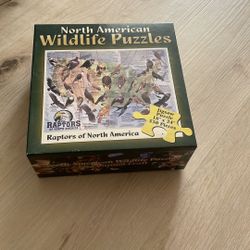 North American Wildlife Puzzles, Raptors Of North America Jigsaw Puzzle 