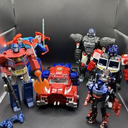 Optimus Prime Transformer Lot 