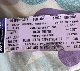 HARD SUMMER TICKET 2 DAY PASS