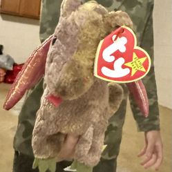 Ty Beanie Baby Scorch The Dragon Vintage 1998 With RARE Errors (See Description)
