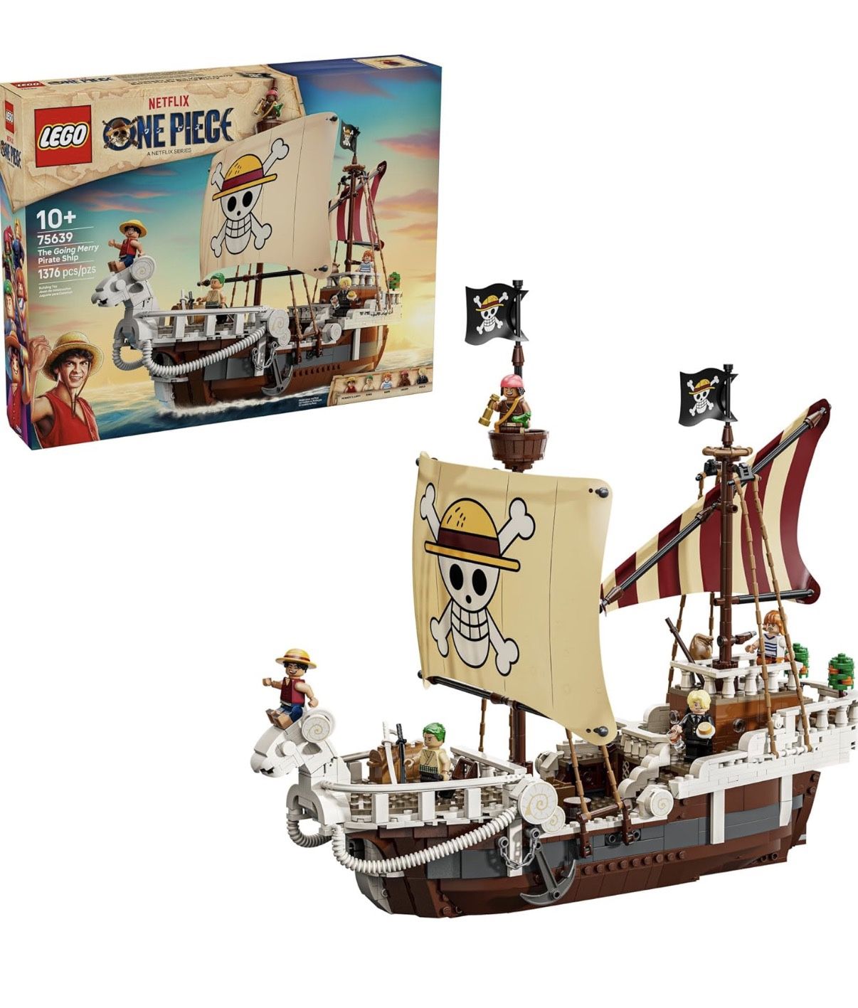 LEGO ONE piece The Going Merry Pirate Ship