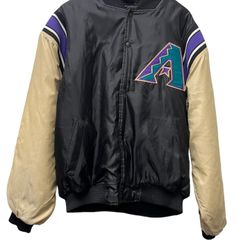 Vintage Arizona diamondbacks jacket coat rare mld 90’s starter proline 