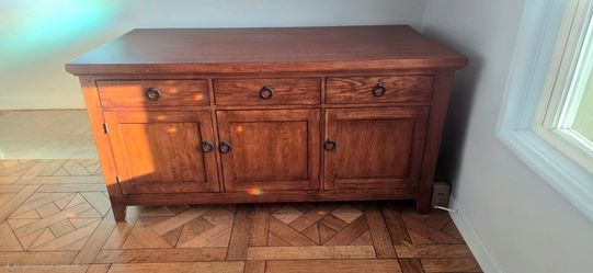 Wood storage/credenza/entertainment cabinet