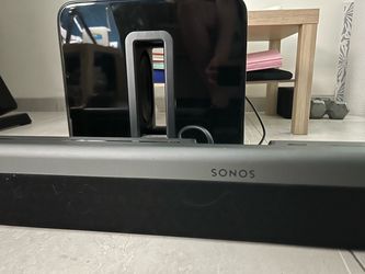 SONOS Playbar and Subwoofer
