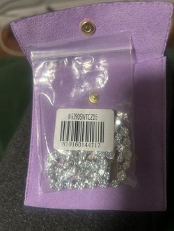 Melinda Maria She's Arrived Lariat Tennis Necklace In Silver 